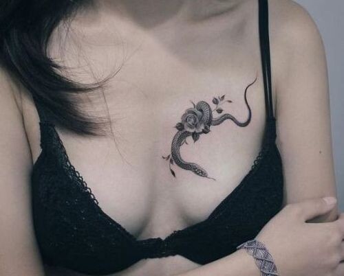 tattoo on boobs