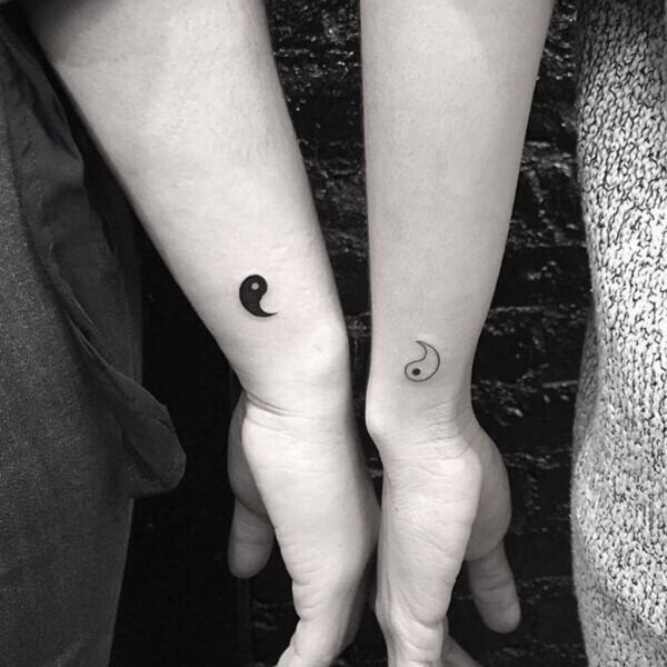 simple couples tattoos