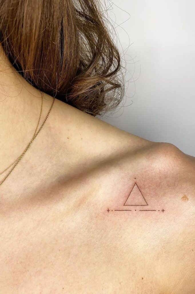 Collarbone Tattoos For Women