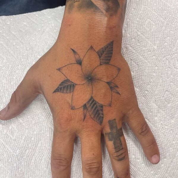 jasmine flower tattoo